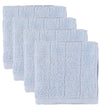 Pippi Washandje - 4-pack - Lichtblauw - Pippi Baby - OneSize - Washandjes