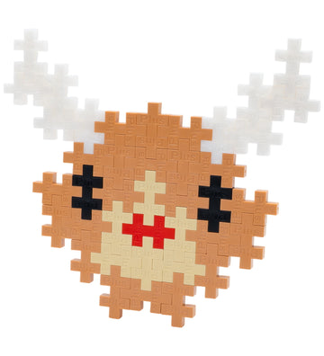 Plus-Plus - Puzzel Stad Nummer - 40 st. - Rendier - Plus-Plus - OneSize - Blokken