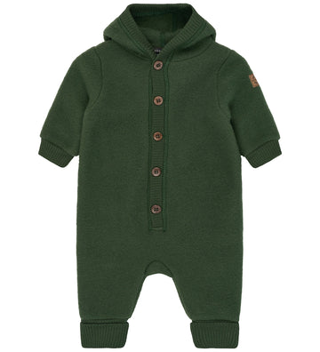 Mikk-Line Wagenspak m. Muts - Wol - Kombu Green - Mikk-Line - 1½ jaar (86) - Wagenspakken