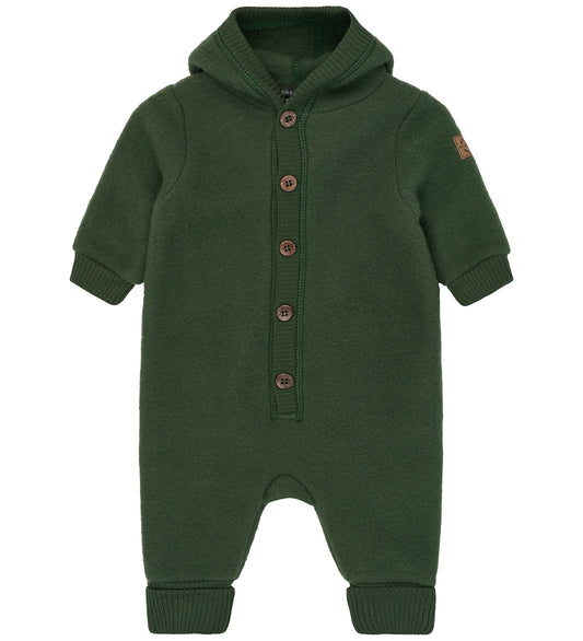 Mikk-Line Wagenspak m. Muts - Wol - Kombu Green - Mikk-Line - 1½ jaar (86) - Wagenspakken
