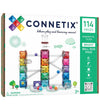 Connetix Magnet Set - 114 Onderdelen - Ball Run Bright Pack - Connetix - OneSize - Magnetisch speelgoed