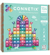 Connetix Magneetset - 104 Onderdelen - Pastel Creatief pakket - Connetix - OneSize - Magnetisch speelgoed