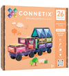 Connetix Magneetset - 26 Onderdelen - Pastel Bewegingspakket - Connetix - OneSize - Magnetisch speelgoed