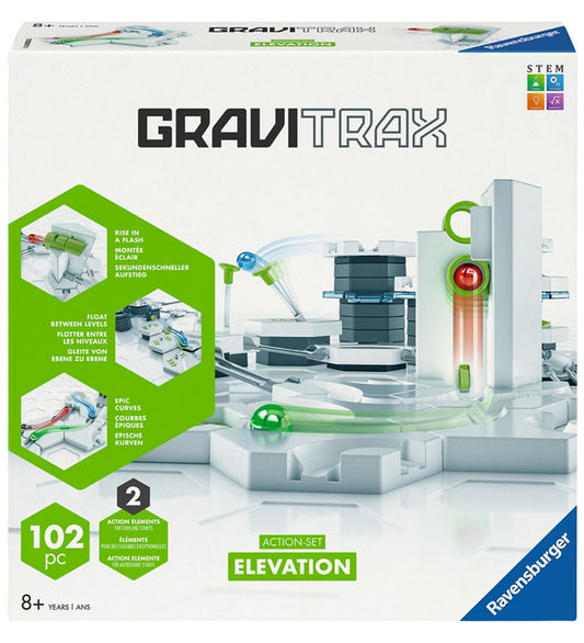 GraviTrax Action Set - Hoogte - 102 Onderdelen - GraviTrax - OneSize - Knikkerbanen