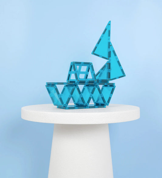 Connetix Magnetenset - 20 Onderdelen - Liefdadigheidspakket Teal - Connetix - OneSize - Magnetisch speelgoed