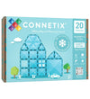 Connetix Magnetenset - 20 Onderdelen - Liefdadigheidspakket Teal - Connetix - OneSize - Magnetisch speelgoed