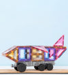 Connetix Magneetset - 50 Onderdelen - Pastel Transport Pak - Connetix - OneSize - Magnetisch speelgoed