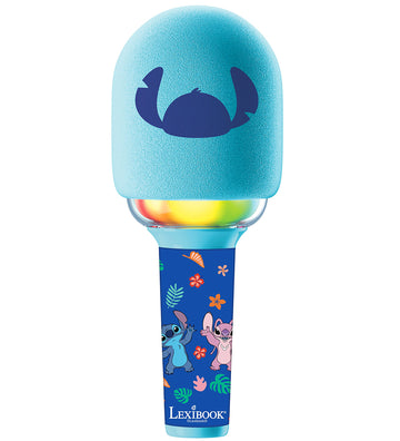 Lexibook Karaoke Microfoon - Draadloos - Geluid/Light - Stitch - Lexibook - OneSize - Muziekinstrumenten