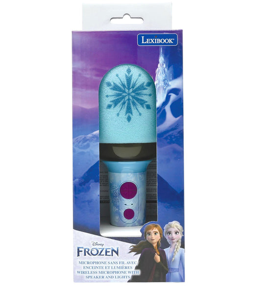 Lexibook Karaoke Microfoon - Draadloos - Geluid/Light - Frozen - Lexibook - OneSize - Muziekinstrumenten