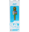 Music Microfoon m. Licht - 23 cm - Draadloos - Goud - Music - OneSize - Muziekinstrumenten