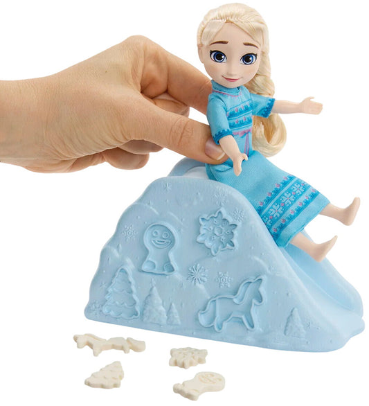 Disney Frozen Pop - Elsa Peuter - 14 cm - Verhalen vertellen - Disney Frozen - OneSize - Poppen