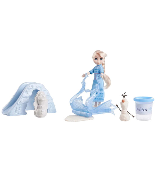 Disney Frozen Pop - Elsa Peuter - 14 cm - Verhalen vertellen - Disney Frozen - OneSize - Poppen