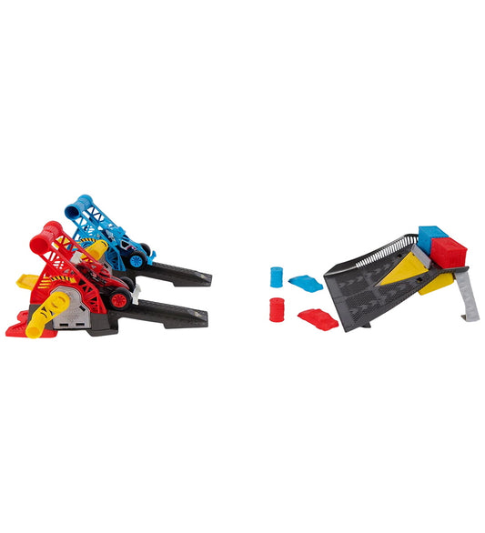 Monster Jam Racebaan - 1:64 - Monster Motoren draaien op volle t - Monster Jam - OneSize - Racebanen
