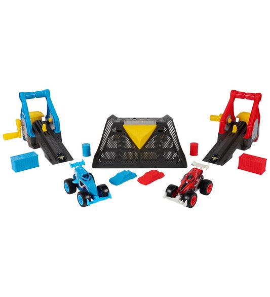 Monster Jam Racebaan - 1:64 - Monster Motoren draaien op volle t - Monster Jam - OneSize - Racebanen