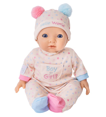 Tiny Treasures Pop - My First Tiny Treasures Gender Reveal Dol - Tiny Treasures - OneSize - Poppen