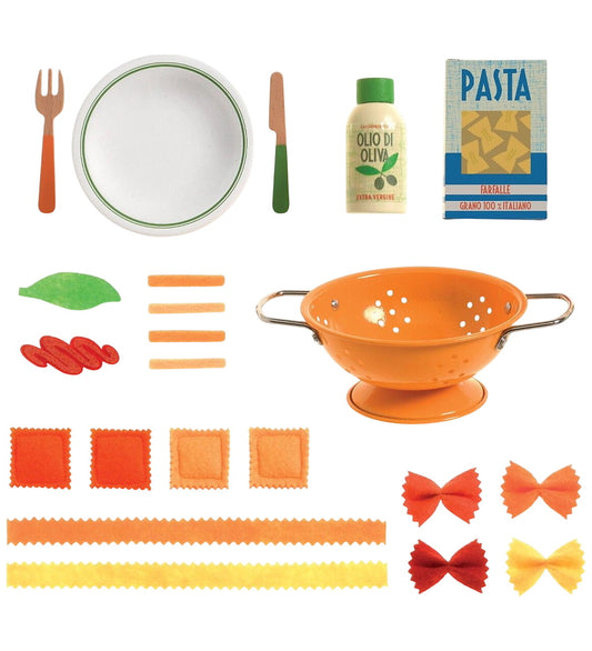 Djeco Speelgoedeten - P'TI Set - Italië - Djeco - OneSize - Speelgoedeten