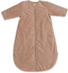Slaapzak Jollein Afritsbare Mouw Rib Light Terra 110cm