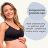 Voedingsbh Carriwell Padded Zwart XL