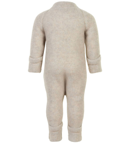 Mikk-Line Wagenspak - Wol - Melange Offwhite - Mikk-Line - 1 jaar (80) - Wagenspakken