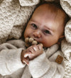 Mikk-Line Wagenspak - Wol - Melange Offwhite - Mikk-Line - 1½ jaar (86) - Wagenspakken