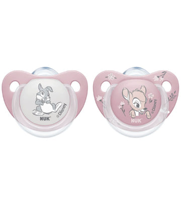 Nuk Fopspenen - 2-pack - Silicone - Bambi - Nuk - 6-18 mnd - Fopspenen