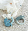 Done by Deer Bijtring - 2-pack - Deer Friends - Blauw/Groen - Done by Deer - OneSize - Bijtringen