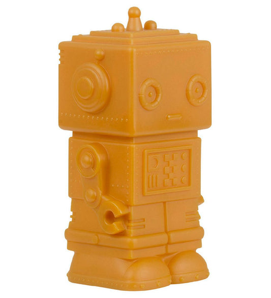 A Little Lovely Company Lamp - 14 cm - Robot - Azteekse Gold - A Little Lovely Company - OneSize - Nachtlampen