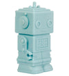 A Little Lovely Company Lamp - 14 cm - Robot - Rokerig Blue - A Little Lovely Company - OneSize - Nachtlampen