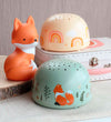 A Little Lovely Company Projectielamp - 14x9 cm - Bos Fri - A Little Lovely Company - OneSize - Nachtlampen