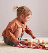 Kids Concept Speelgoedeten - Picknick Set - Hout - Kids Concept - OneSize - Speelgoedeten