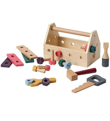 Kids Concept Houten Speelgoed - Gereedschapskist - Hout - Kids Concept - OneSize - Gereedschap