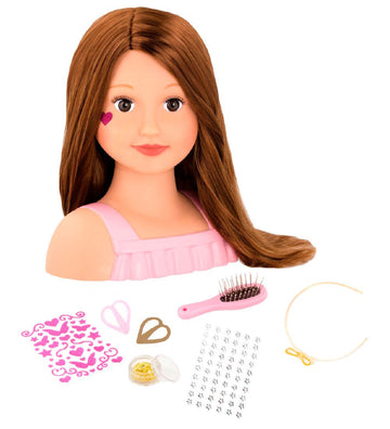 Our Generation Kapperpop m. Accessoires - Talia - Our Generation - OneSize - Poppen