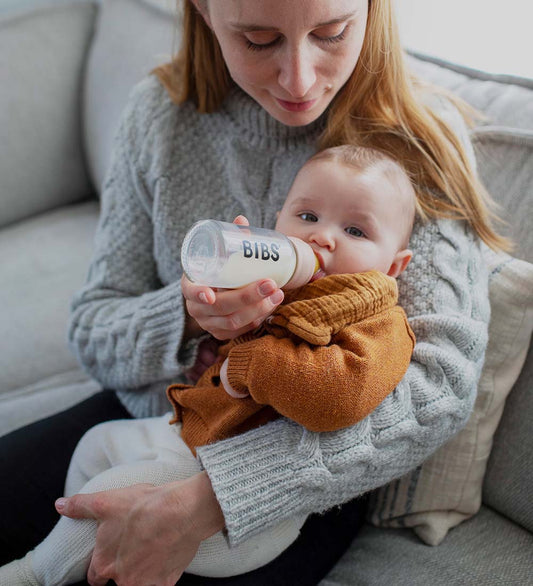 BIBS Fles - Glas - 110 ml - BIBS - OneSize - Babyflesjes