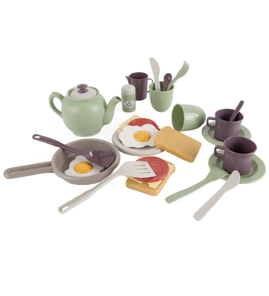 Dantoy Ontbijt - Green Garden - 29 Onderdelen - Dantoy - OneSize - Speelgoedeten