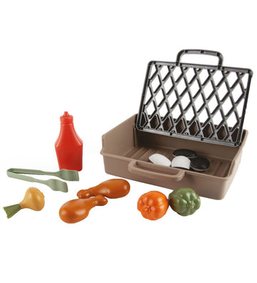 Dantoy Grillset - Green Garden - 12 Onderdelen - Dantoy - OneSize - Speelgoedeten