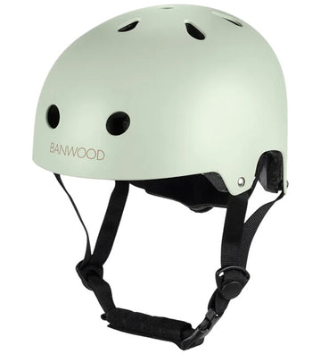 Banwood Fietshelm - Classic+ - Wiskunde Pale Mint - Banwood - OneSize - Fietshelmen