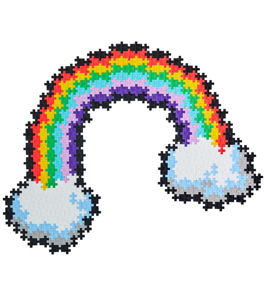 Plus-Plus Puzzel Stad Nummer - 500 st. - Rainbow - Plus-Plus - OneSize - Blokken