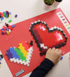 Plus-Plus Puzzel Stad Nummer - 250 st. - Hearts - Plus-Plus - OneSize - Blokken