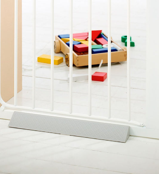 BabyDan Voetplaten voor Kinderhekje - Grijs - BabyDan - OneSize - Sloten