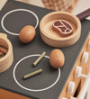 Kids Concept Speelgoedeten - Dinerservies - Hout - Kids Concept - OneSize - Speelgoedeten