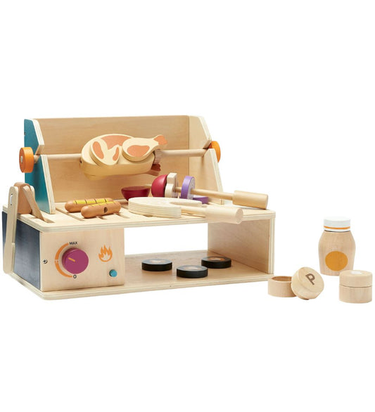 Kids Concept Houten Speelgoed - Tafelgrill - Kids Concept - OneSize - Speelkeukens