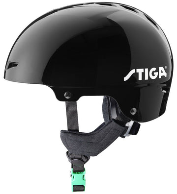 Stiga Fietshelm - Play+ - Zwart - Stiga - Small (48/52 cm) - Fietshelmen