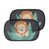Zonnescherm Titanium Baby Cling Lion Print 2st.