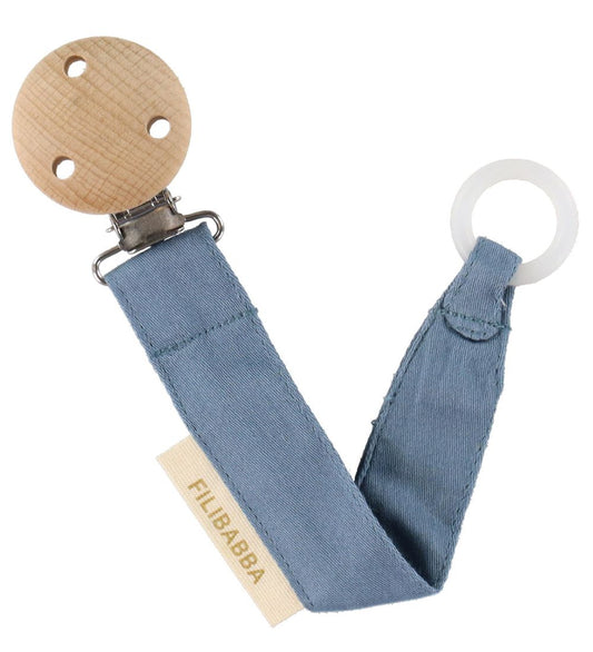 Filibabba Speenketting - Modderig Blue - Filibabba - OneSize - Speenkettingen