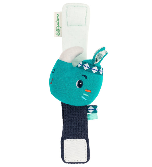Lilliputiens Rammelaar m. Armband - Marius - Lichtblauw - Lilliputiens - OneSize - Ramelaren