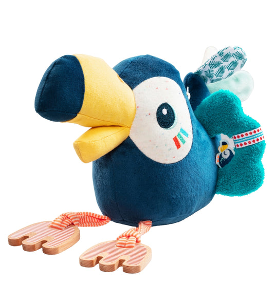 Lilliputiens Activiteitenspeelgoed - 24x16 cm - Pablo - Blauw - Lilliputiens - OneSize - Activiteitenspeelgoed