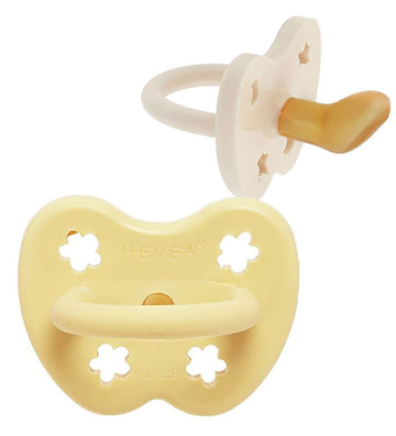 Hevea Fopspenen - 3-36 mnd. - 2-pack - Natuurlijk Rubber - Pale  - Hevea - 3-36 mnd - Fopspenen