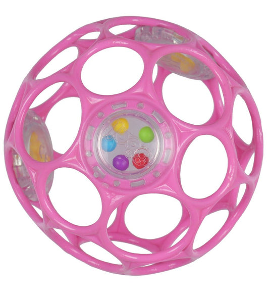 Oball Rammelaar - 9 cm - Roze - Oball - OneSize - Ramelaren