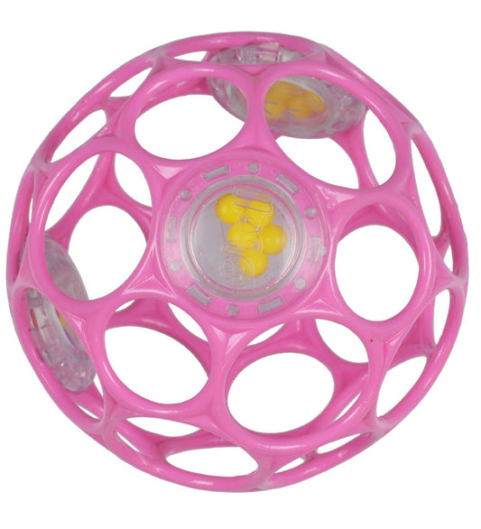 Oball Rammelaar - 9 cm - Roze - Oball - OneSize - Ramelaren