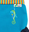 Konfidence Zwemluier - Zwemmen Nappy - Cyaan/Stripe Zee - Konfidence - 6-9 mnd - Zwemluiers